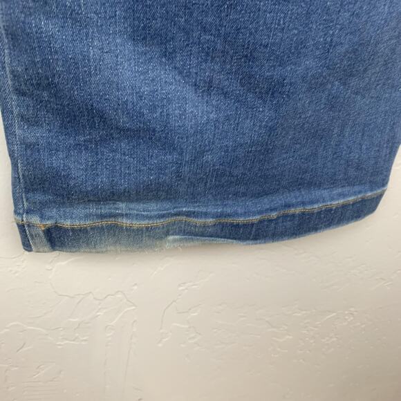 Spanx Jeans Womens 2X Blue Bootcut High Rise Stretch Shaping Pull On Denim - Picture 9 of 10